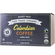 Trader Joe's Colombian Coffee Cups Fair Trade Organic 12 Cups