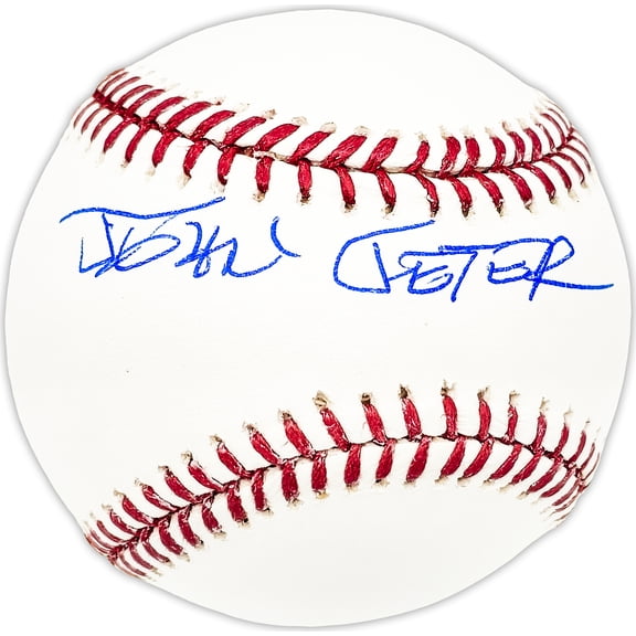 Johnny Jeter Autographed Official MLB Baseball San Diego Padres, Pittsburgh Pirates Beckett BAS QR #BM25253