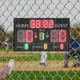 thumbnail image 4 of ABS LED Scoreboard for Baseball Games, Portable Electronic Digital Scoreboard with Type-C Port, 4 of 15