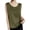 Green, variant on Duoif Womens Tank Tops, Basic Round Neck Camisole, Sleeveless Everyday Tank Tops for Women Trendy Beige L