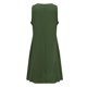 thumbnail image 4 of mfyjkho Vestidos para mujer, Vestido largo liso sin mangas con cuello en V informal de verano para mujer Vestidos festivos xxxl, 4 of 6