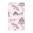 thumbnail image 3 of Hudson Baby Infant Girl Flannel Burp Cloth 10pk, Fairytale Princess, One Size, 3 of 3