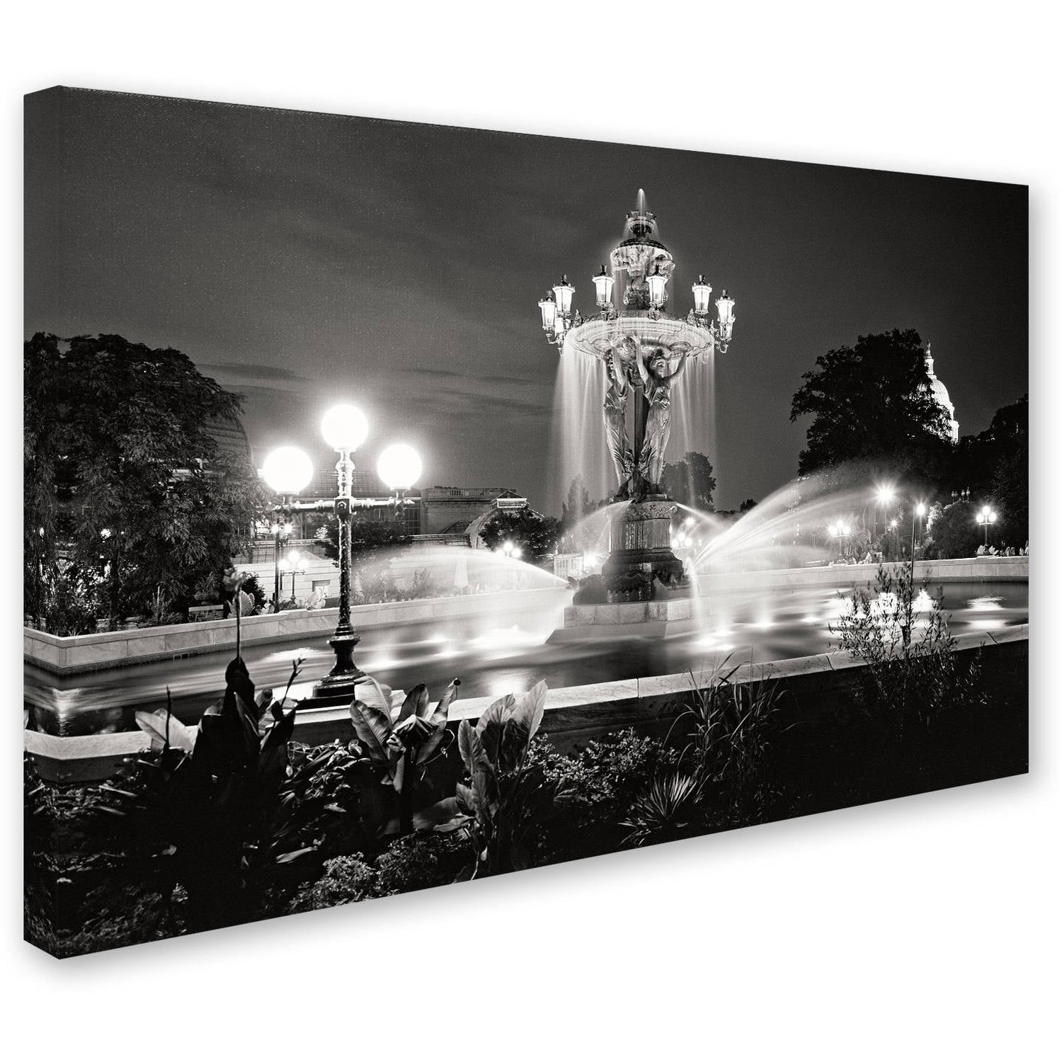 Trademark Fine Art "Bartholdi Park" Canvas Art by Gregory O'Hanlon