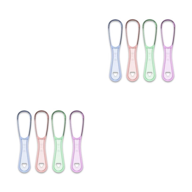 Minnieouse Limpiadores de lengua Raspador Herramienta de cuidado Higiene Cepillo Sencillo Unisex Niños Type6 NO6