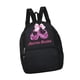 thumbnail image 1 of Mochila de ballet, regalo de cumpleaños a la moda para niñas, ideal para deportes, viajes y yoga. Negro, 1 of 9