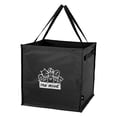 thumbnail image 3 of 64L Trash Can Outdoor Camping Storage Box 16 Hanging Hole Straps Multifunctional Black, 3 of 8