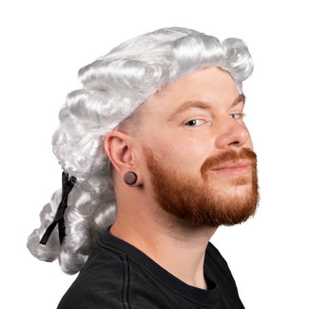 Colonial Powdered Wig, Adult Size