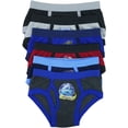 thumbnail image 7 of ToBeInStyle Boy's Pack of 6 Briefs - Cool Graphics - Large, 7 of 7