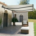 thumbnail image 1 of vidaXL Awning Post Set Anthracite 600x245 cm Iron, 1 of 5