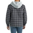 thumbnail image 3 of Wrangler® Men's and Big Men's Heavyweight Hooded Shirt Jacket, Sizes S-5XL, 3 of 5