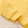 thumbnail image 6 of Girls Long Sleeves Tshirts Newborn Toddle Baby Kid Boys Girls Pullover Tops+Pants Set Outfits Clothes Baby Girl Tops Yellow 90, 6 of 9