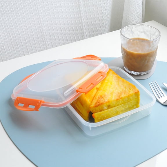 Sandwich Container, Airtight Food Storage, Leak-Proof Lid, Microwaveable Design, Picnics and Lunches, Busy Professionals