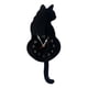 thumbnail image 1 of Reloj de Pared Cateissary con Diseño de Gato Color Negro, 1 of 6