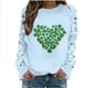 thumbnail image 3 of TaTaai St Patricks Day Sweatshirt Women Shamrock Long Sleeve Shirt Irish Festival Holiday Crewneck Causal Top Gift, 3 of 5