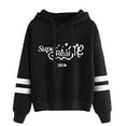 thumbnail image 2 of ILLIT merch Super Real Me hooded drawstring pocketless  sweatshirt men/women  kpop pullover, 2 of 6