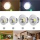 thumbnail image 5 of Yuarrent Resalte regulable 9W LED COB Luz de techo Foco empotrable Downlight Blanco frío AC 100-245V Iluminación y accesorios No.12 Yuarrent HA024200-12, 5 of 6
