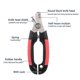 thumbnail image 3 of Professional Pet Dog Nail Clipper with Lock Grooming Scissors Clippers for Animals Cats Size S, 3 of 5