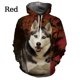 thumbnail image 3 of Nuevas sudaderas con capucha con estampado 3D de perro husky para hombre, sudaderas con gráficos de animales, sudaderas de moda de manga larga, ropa para mujeres y niños, 3 of 5