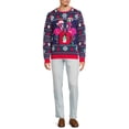 thumbnail image 4 of Jolly Sweaters Men's & Big Men's Ugly Christmas Sweater with Long Sleeves, Sizes S-3XL, 4 of 5