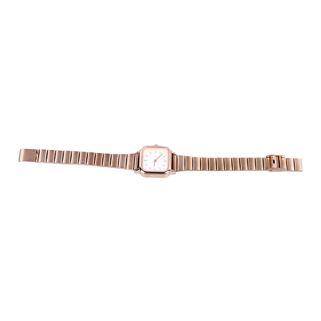 RelOJ Versátil, Diseño Lujoso y Exquisito, Resistente al Agua, No Destiñe, Cómodo de Llevar, Correa de Aleación, Para Mujeres Estudiantes