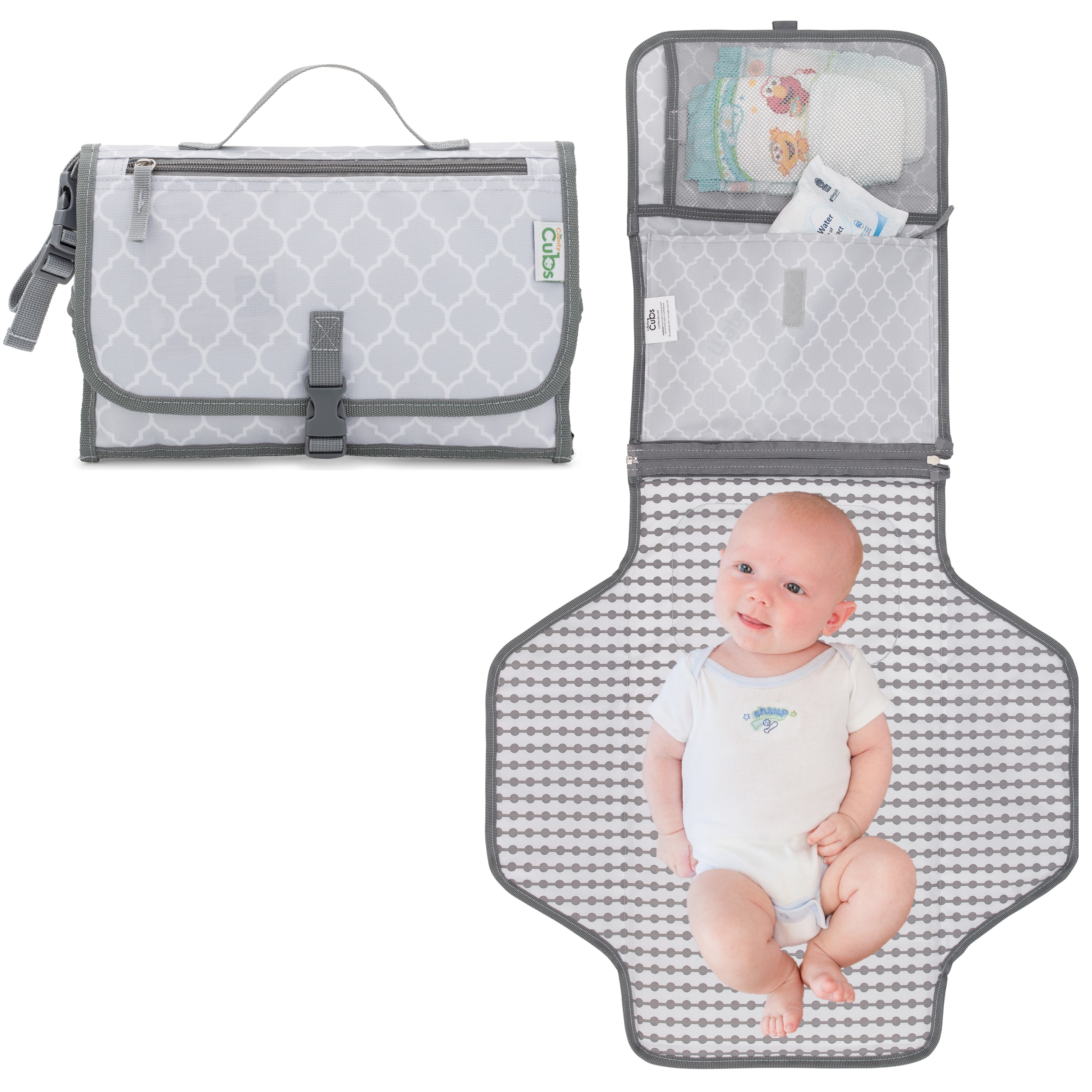 portable changing pad travel