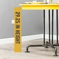 thumbnail image 3 of Pipe Décor Industrial Steel Pipe Kitchen Table Kit Blackjack Design, 3 of 3