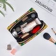 thumbnail image 3 of Cute Strawberry Carrot Vegetable Makeup Bag, Large Capacity Travel Cosmetic Bag for Women Girls- Travel Toiletry Bag Leather Portable Waterproof Makeup Case Organizer with Handle, 3 of 4