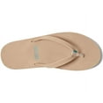 thumbnail image 4 of Hari Mari Women's Fields Memory Foam Flip Flops (Taupe/Sea Glass, 6), 4 of 4