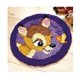 thumbnail image 3 of Alfombra de hilo para manualidades, Kits de ganchillo para alfombra con gancho de cierre personalizado, forma redonda, Animal, para principiantes y adultos, 3 of 4