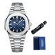 thumbnail image 1 of Reloj De Cuarzo Luminoso De Negocios Para Hombre XtellarAzul, 1 of 4