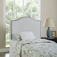 thumbnail image 5 of Modway Curl Twin Nailhead Upholstered Headboard, Multiple Colors, 5 of 7
