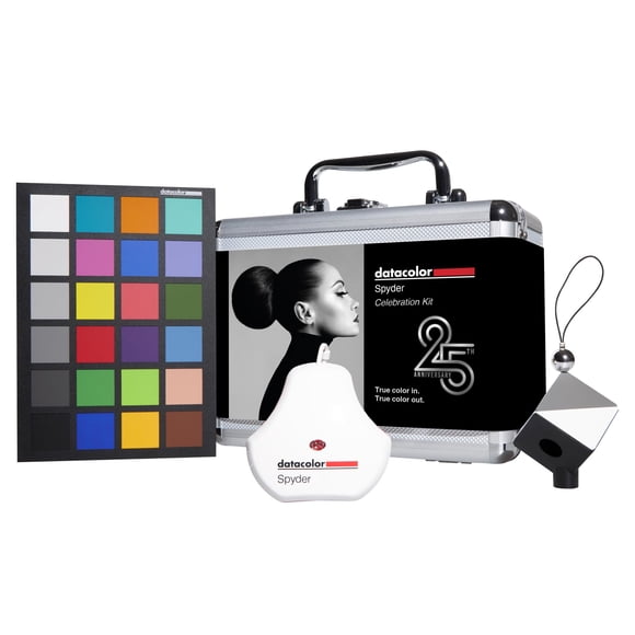 Kit de herramientas de fotografía en color Datacolor Spyder Celebration Kit