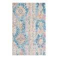thumbnail image 3 of Unique Loom Basilica Collection Area Rug - Prado (5' 1" x 8' Rectangle Blue/Beige), 3 of 7