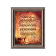 thumbnail image 2 of Firefighter Gifts for Men and Women, Fire Academy Graduation Gift, Fire Fighter Gifts or Firehouse Decor, A Fireman's Prayer Framed Wall Art for Home or Fire Station, 2104CH, 2 of 6