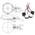 thumbnail image 2 of Motor de vibración DZS Elec Minibotón plano tipo 10x2,7 mm, 4 unidades, 2 of 6