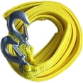 thumbnail image 1 of Correa de remolque con capacidad de recuperación, ganchos resistentes forjados en estampa, resistente a la intemperie para uso en exteriores, cuerda de remolque de alta resistencia a la rotura,, 1 of 5