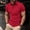Red |#10, variant on Mens Polo Shirt Quick Dry Short Sleeve Golf Shirt Quarter Zip Pullover Sweatshirt Casual Basic Tees Lightweight Top (Red,M)