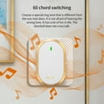 thumbnail image 5 of Viflosae Wireless Home Doorbell, Intelligent Ultra-remote Electronic Remote Control Doorbell, Suitable For The Use Of All Kinds Of Houses, Multi-function Door Electronics Gadg, 5 of 9