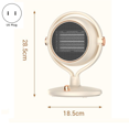 thumbnail image 3 of Fan Heater Small Desktop Heater Household Small Sun Fan Heater Electric Heater US Plug, 3 of 6