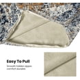 thumbnail image 6 of Boho Pillow Covers 20x20 Inch Set of 2,Carpet Pattern Throw Pillows Case,Rust Blue Ethnic Design Outdoor Decorative Square Linen Farmhouse Decor Cushion Covers for Home Sofa Bed Couch, 6 of 6