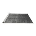 thumbnail image 2 of Ahgly Company Machine Washable Indoor Rectangle Oriental Gray Industrial Area Rugs, 2' x 4', 2 of 4
