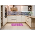 thumbnail image 6 of Ahgly Company Machine Washable Indoor Rectangle Transitional Violet Purple Area Rugs, 2' x 3', 6 of 7