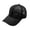Black, variant on Summer Mesh Baseball Cap Thin Breathable Sun Hat Adjustable Visor Polyester Material for Outdoor Cycling Hiking