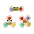thumbnail image 2 of Eolstice Suction Cup Spinning Toy, Rotating Educational Game, Smooth Spinners Activity, For Bath Fun, Table Entertainment, Pressing Style, Childrens Toy(D), 2 of 6
