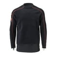 thumbnail image 2 of Bare Polar Stretch Mid Layer Men's Top, Black/Lava 3X-Large, 2 of 4