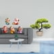 thumbnail image 2 of Figura de escritorio,Figura de dibujos animados del dios de la fortuna,regalo de Feng Shui,Árbol bonsái artificial,Árbol bonsái artificial para decoración de escritorio de interior y, 2 of 8