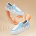 thumbnail image 5 of Unisex Adult Glitter Slip-On Shoes Fashion Low Top Sparkly Sneakers Casual Shiny Sequin Tennis Walking Shoes, 5 of 7