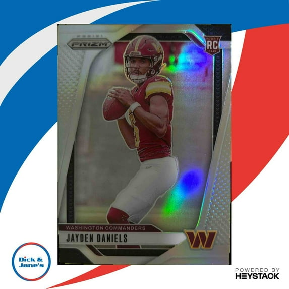 Prizm Jayden Daniels #347 Base Silver Prizm