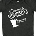 thumbnail image 4 of Inktastic Someone in Minnesota Loves Me Boys or Girls Baby Bodysuit, 4 of 5