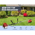 thumbnail image 3 of Floseru 52CC Gas Power String Trimmer Cordless, 2 in 1 Multifunction Petrol Hedge Trimmer, Gas Lawn Mower Brush Cutter, 2-Stroke Weed Wacker, for Lawn, Garden, etc, 3 of 11